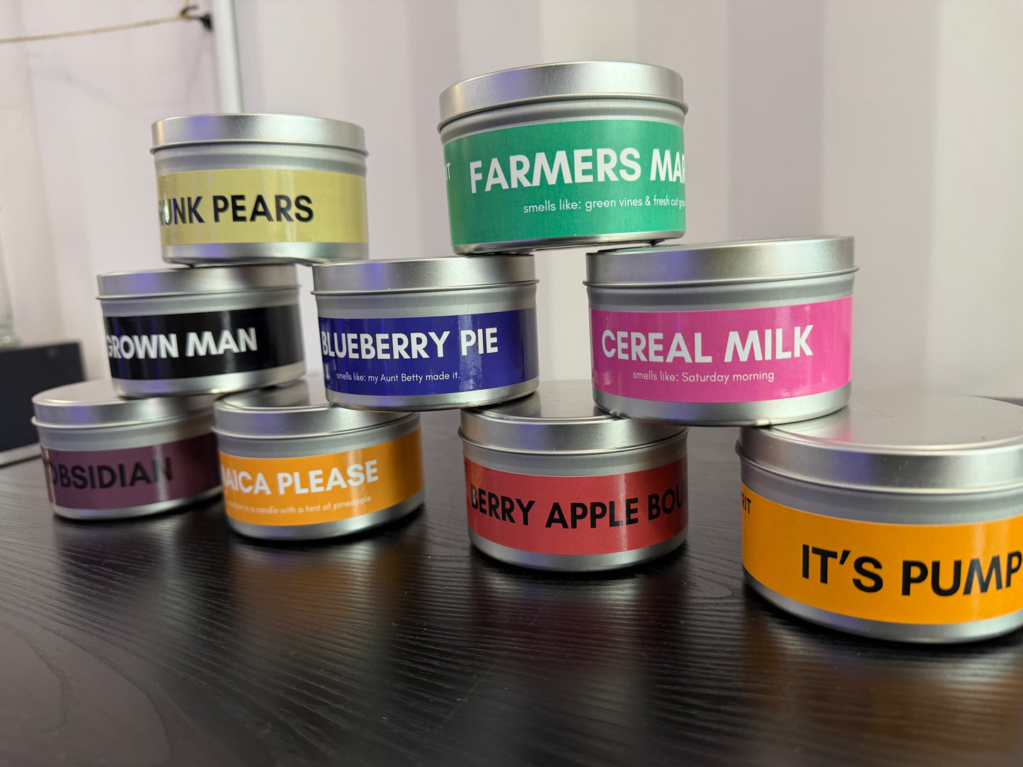 Black Friday Candle Tins